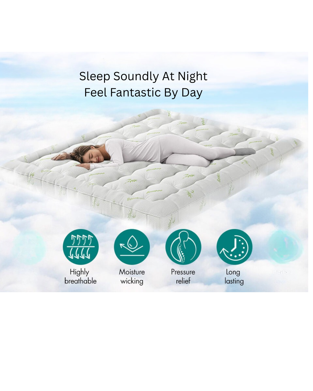 Bamboo Mattress Topper