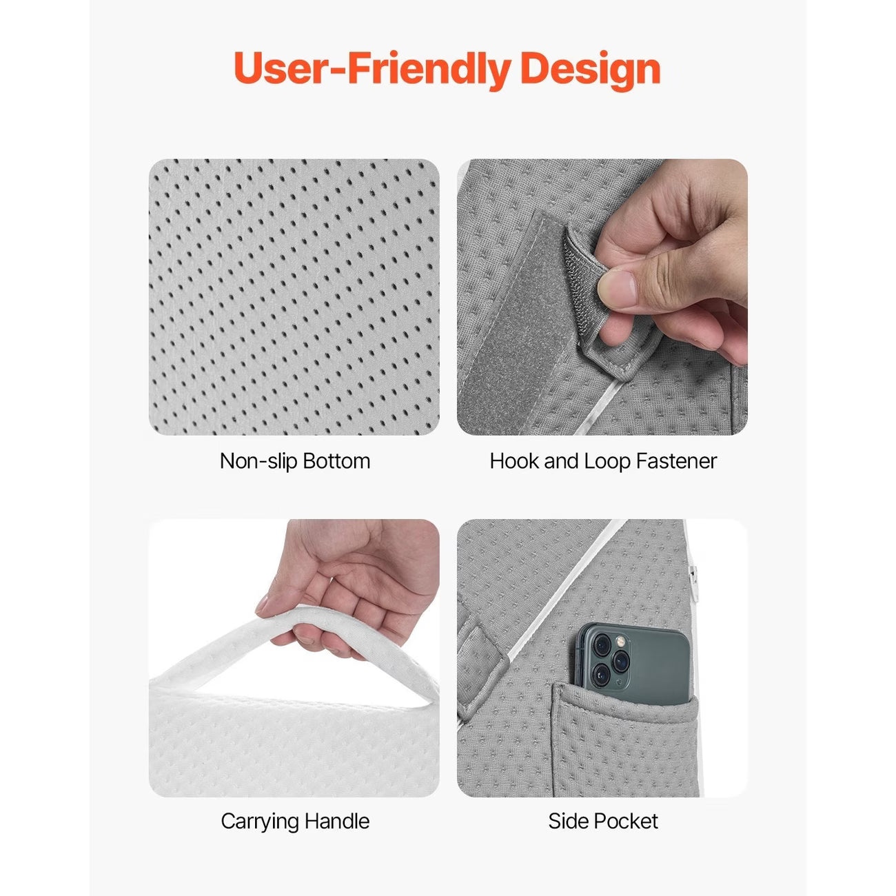 Bed Wedge Pillow Set