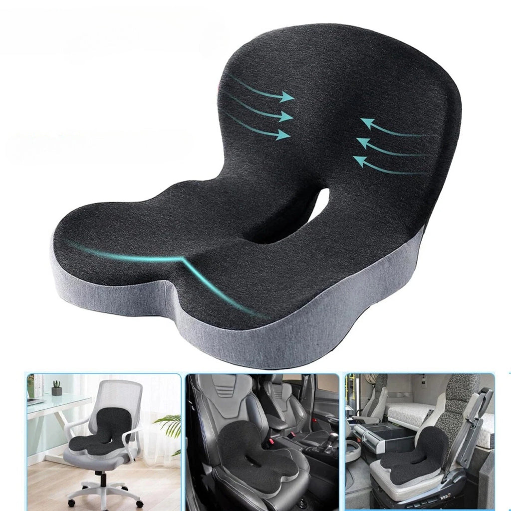 Memory Foam Seat Cushion,Lumber Support ,Pain Relief