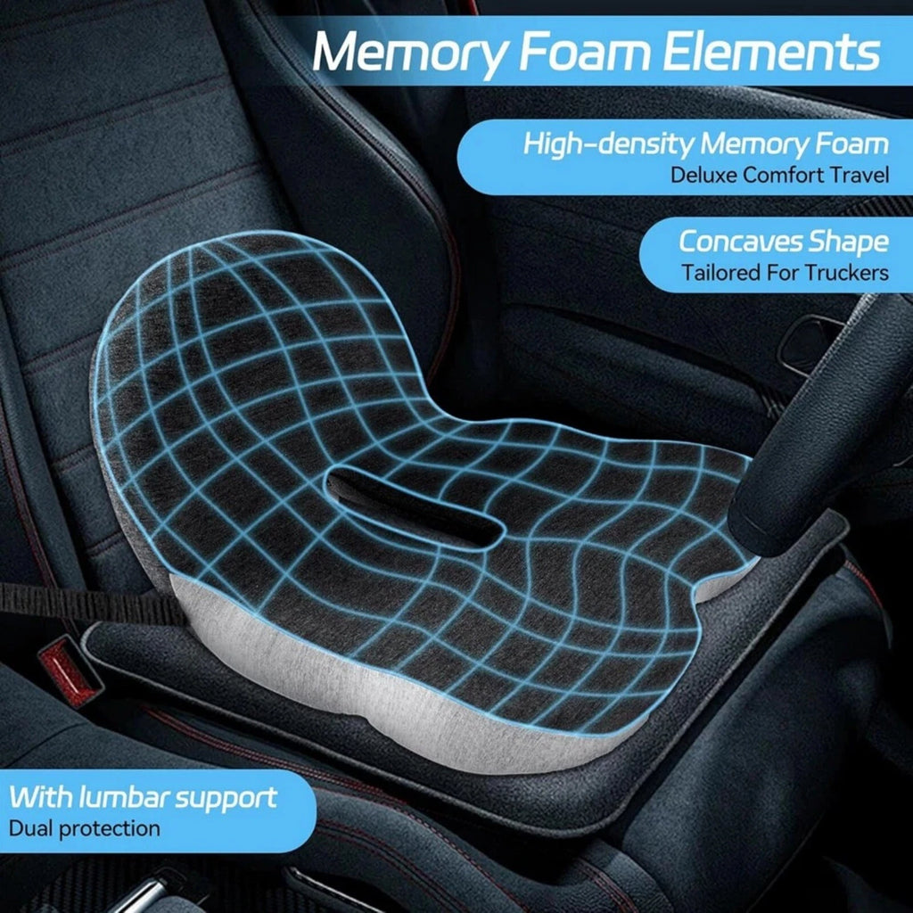 Memory Foam Seat Cushion,Lumber Support ,Pain Relief