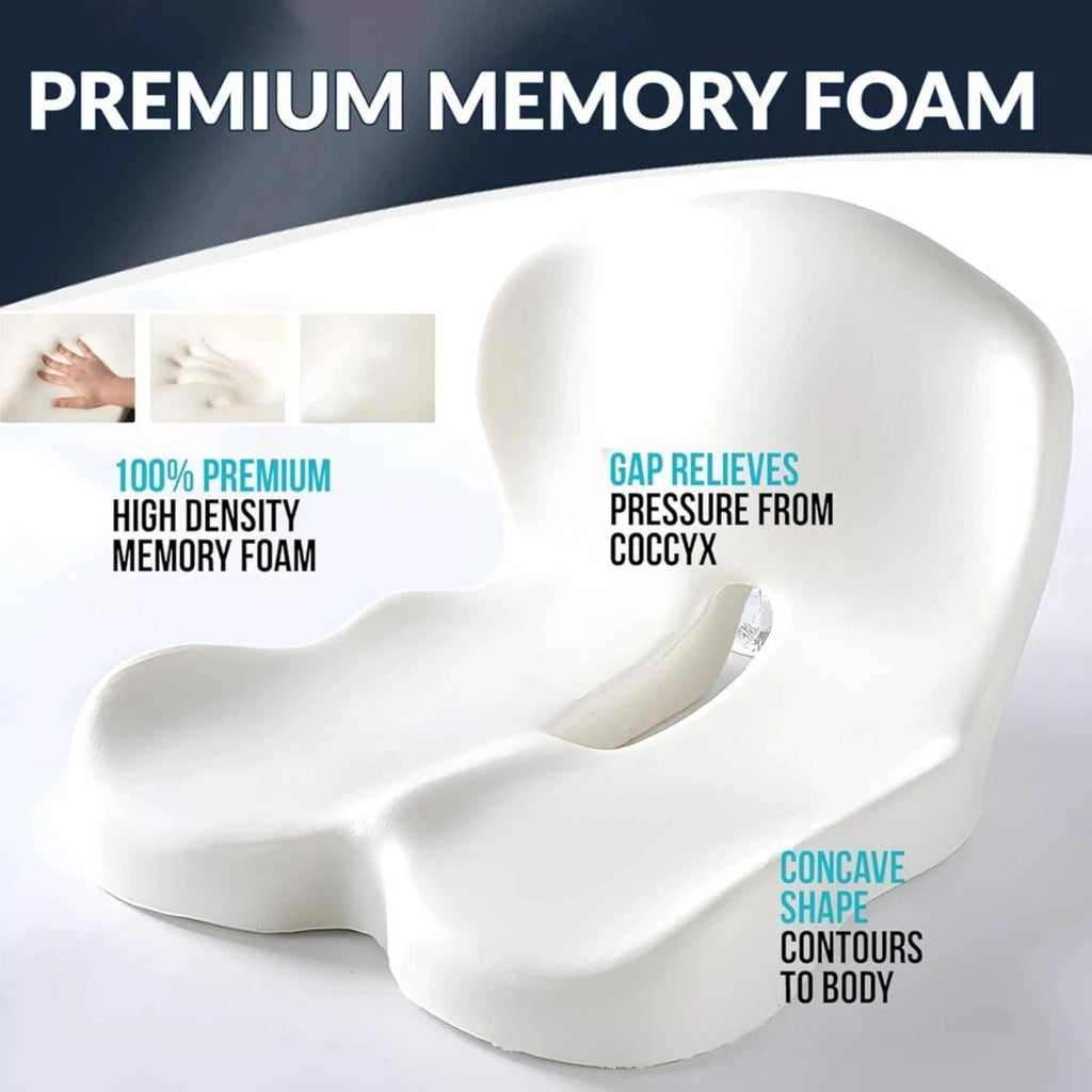 Memory Foam Seat Cushion,Lumber Support ,Pain Relief