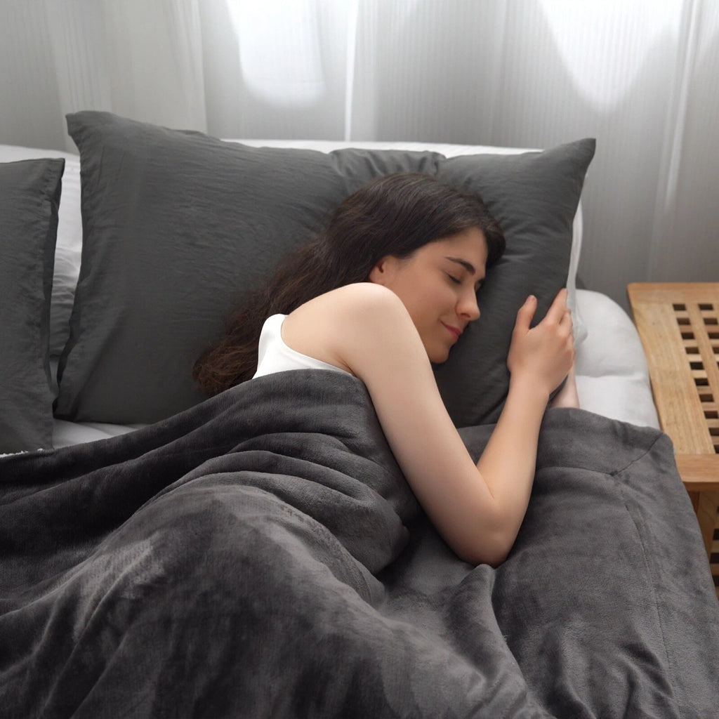 Luxury Double Sided Flannel Sherpa Blanket