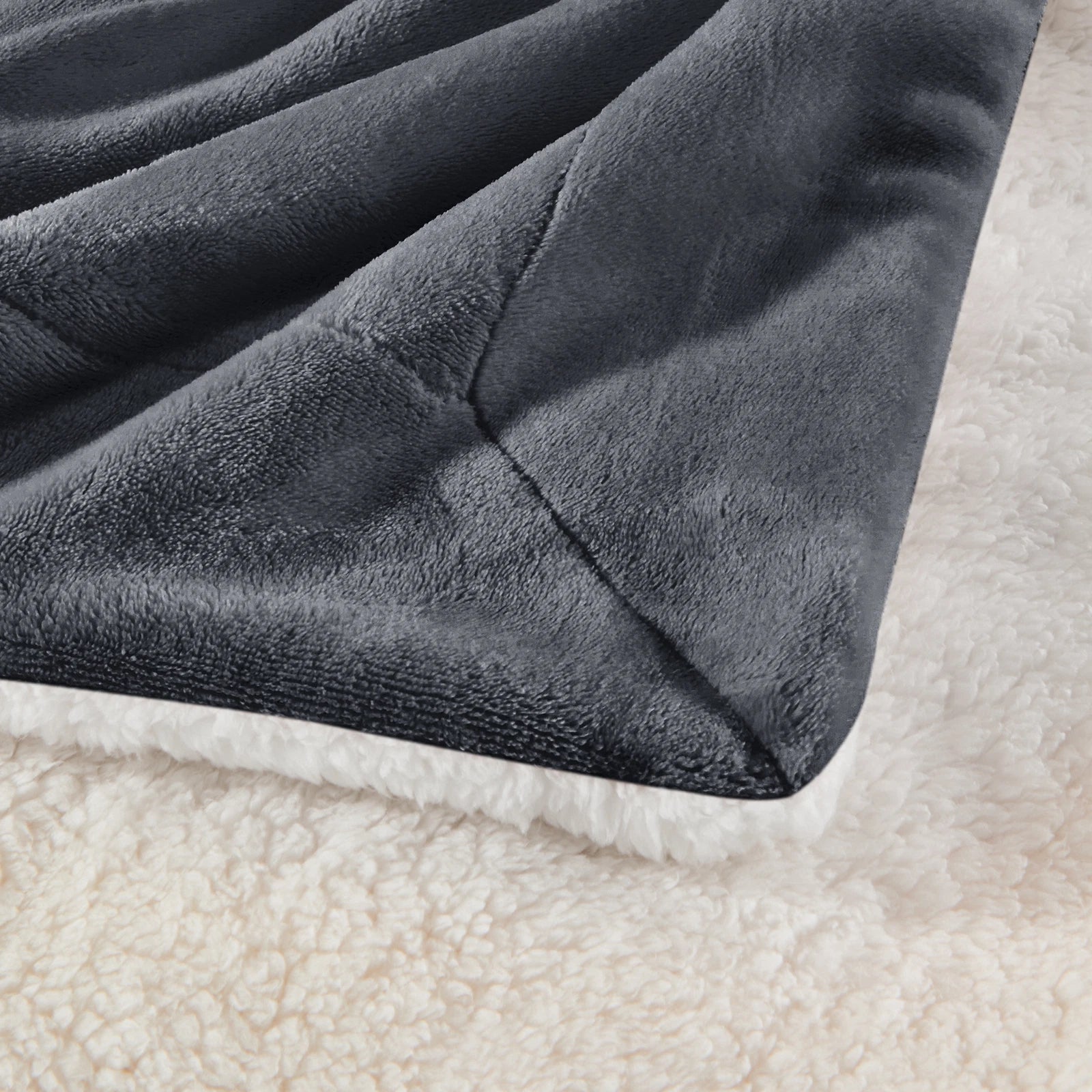 Luxury Double Sided Flannel Sherpa Blanket