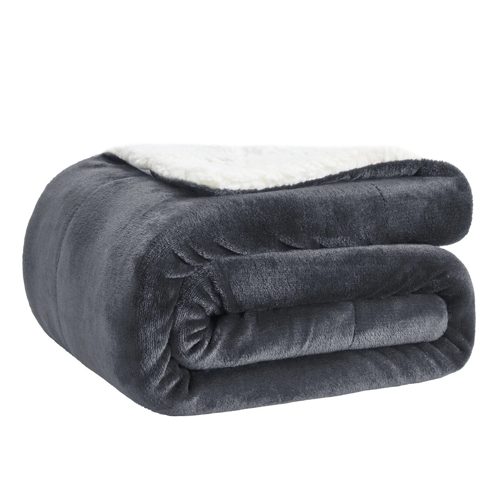 Luxury Double Sided Flannel Sherpa Blanket