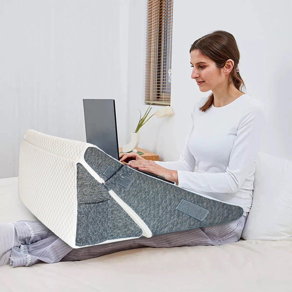 Bed Wedge Pillow Set