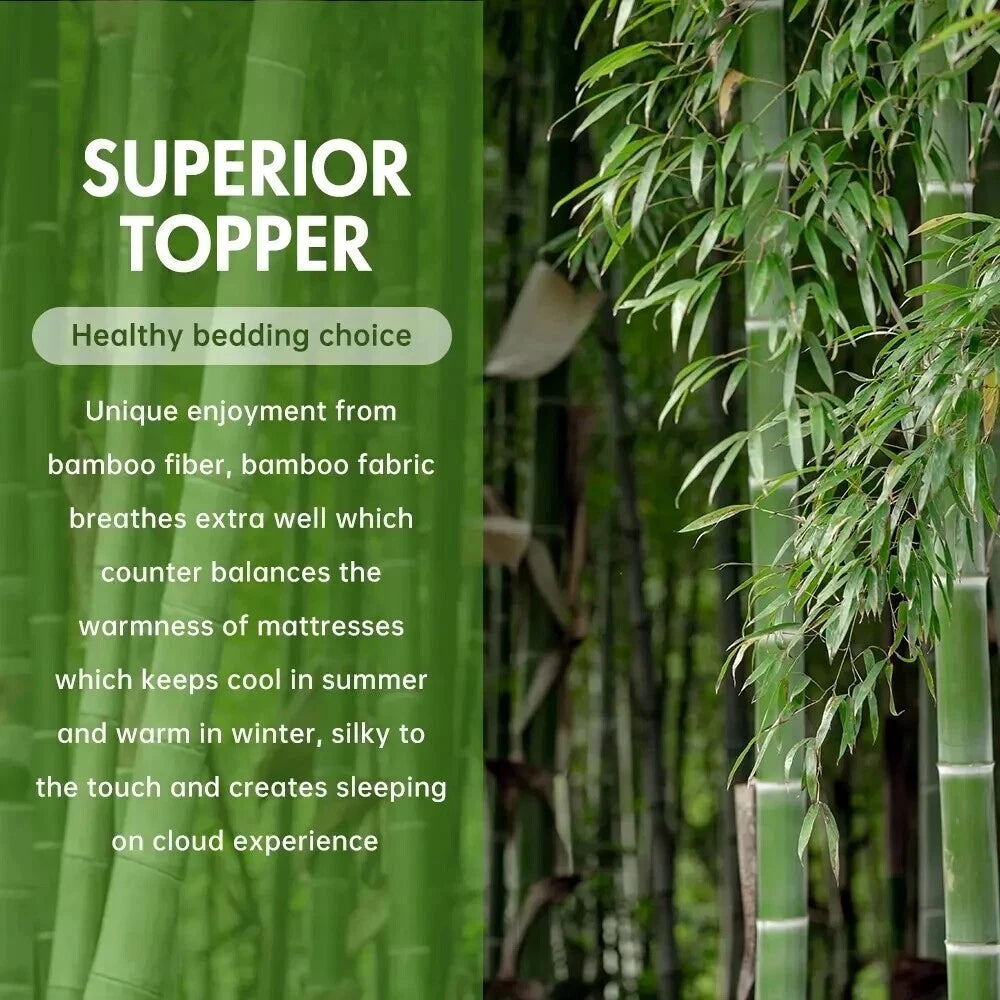 bamboo mattress topper
