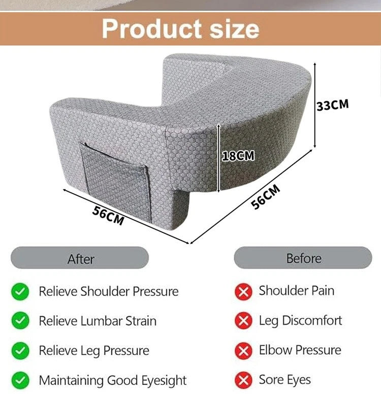 Reading/Gaming/Working Pillow Foam Lap Desk