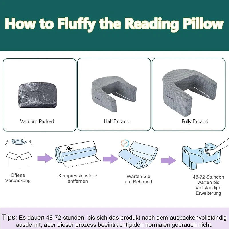 Reading/Gaming/Working Pillow Foam Lap Desk