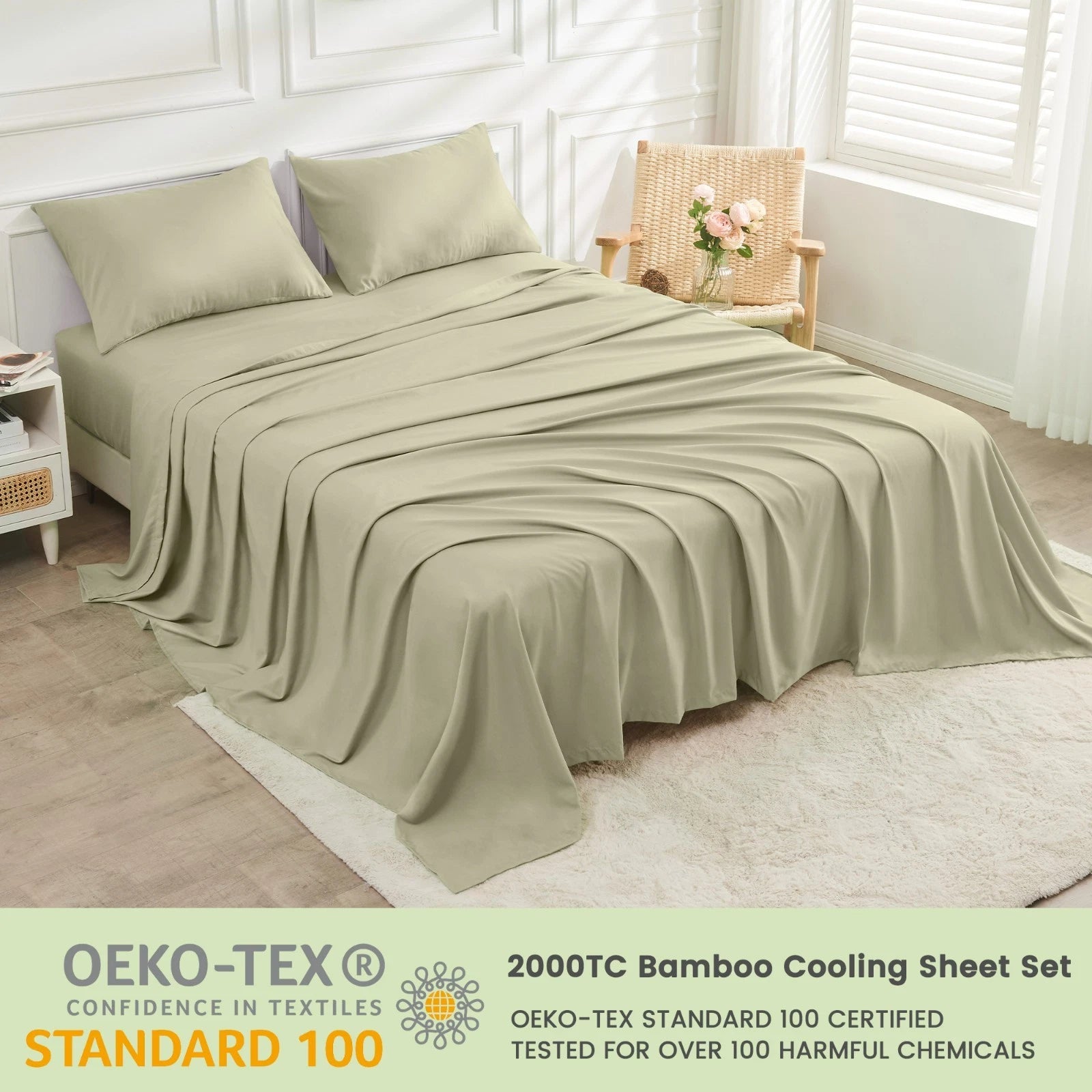 Bamboo cooling sheets