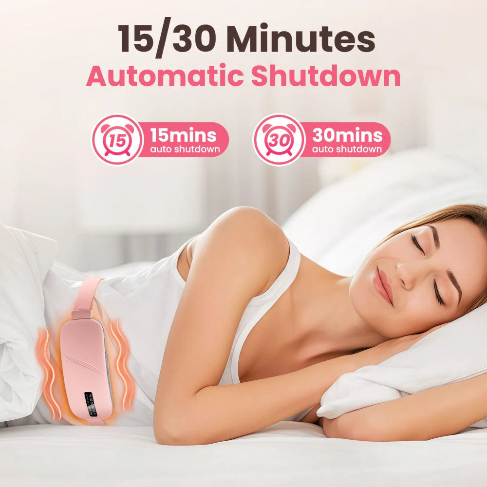 Electric Heating Pad Massager For Stomach Cramps Period Pain Relief