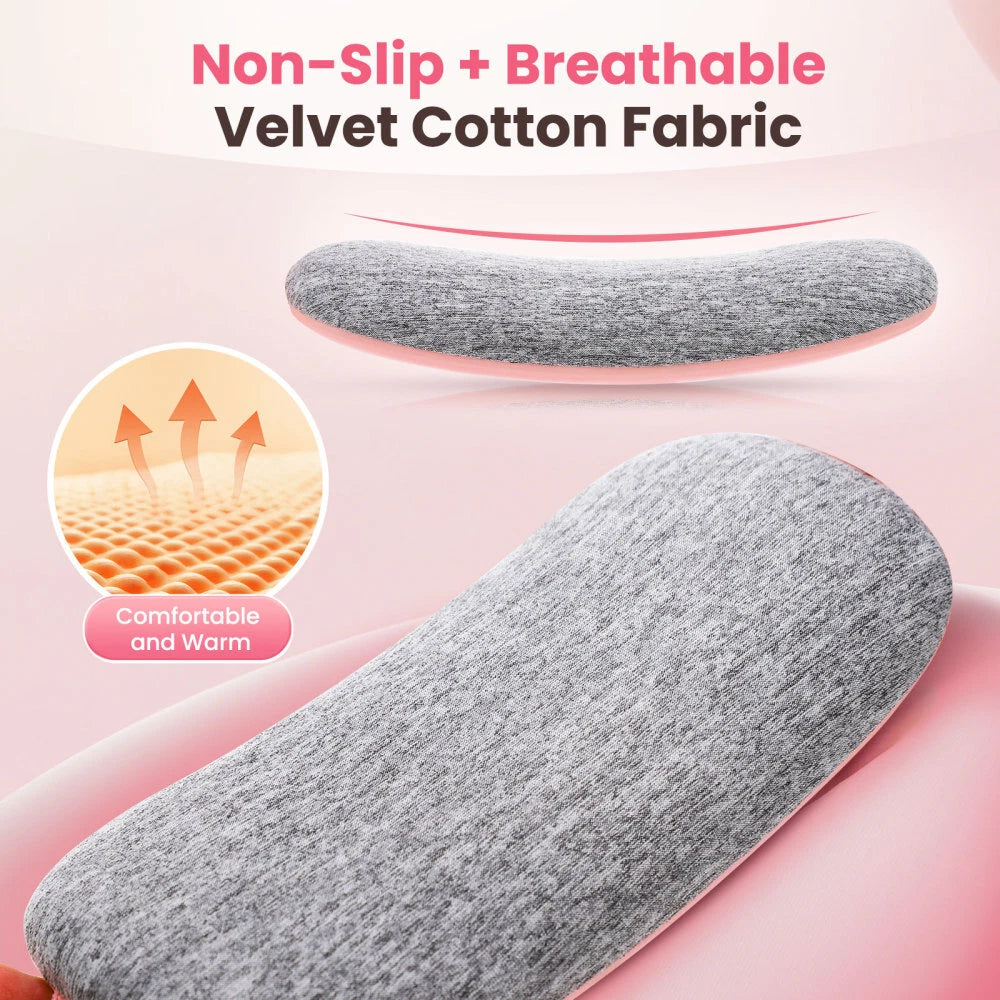 Electric Heating Pad Massager For Stomach Cramps Period Pain Relief