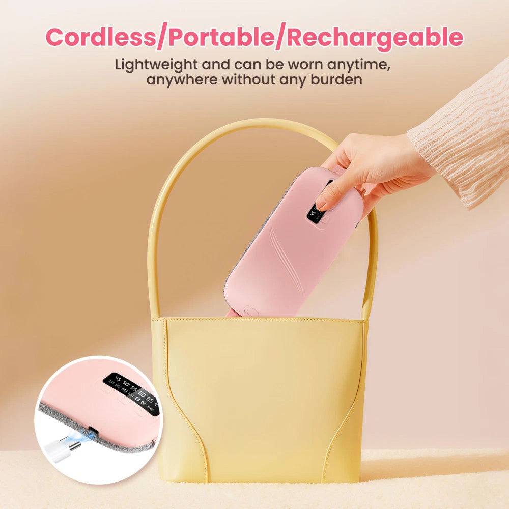 Electric Heating Pad Massager For Stomach Cramps Period Pain Relief