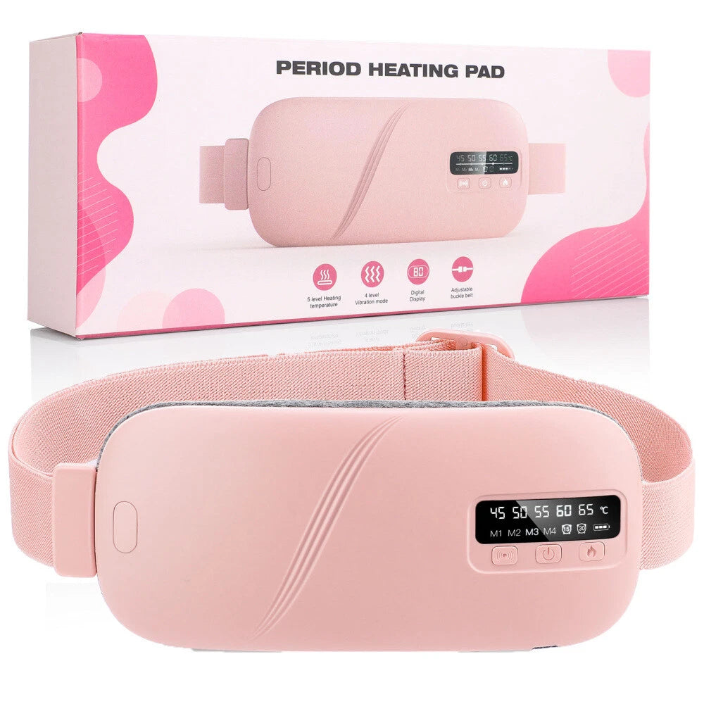 Electric Heating Pad Massager For Stomach Cramps Period Pain Relief