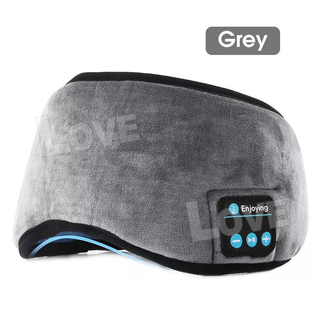 Wireless Bluetooth 5.0 Stereo Eye Mask Headphones EarPhone Sleep music Mask