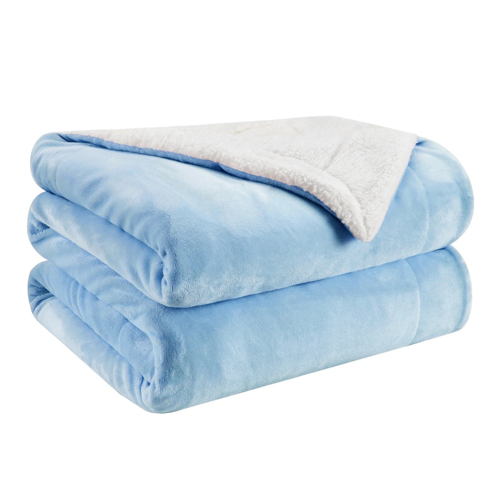 Luxury Double Sided Flannel Sherpa Blanket