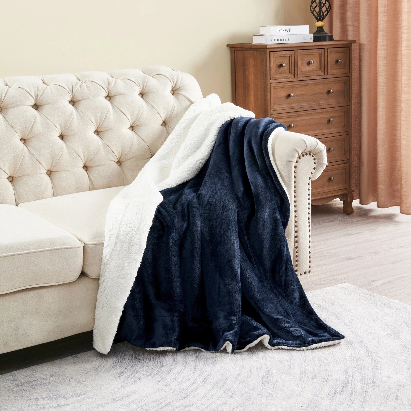 Luxury Double Sided Flannel Sherpa Blanket