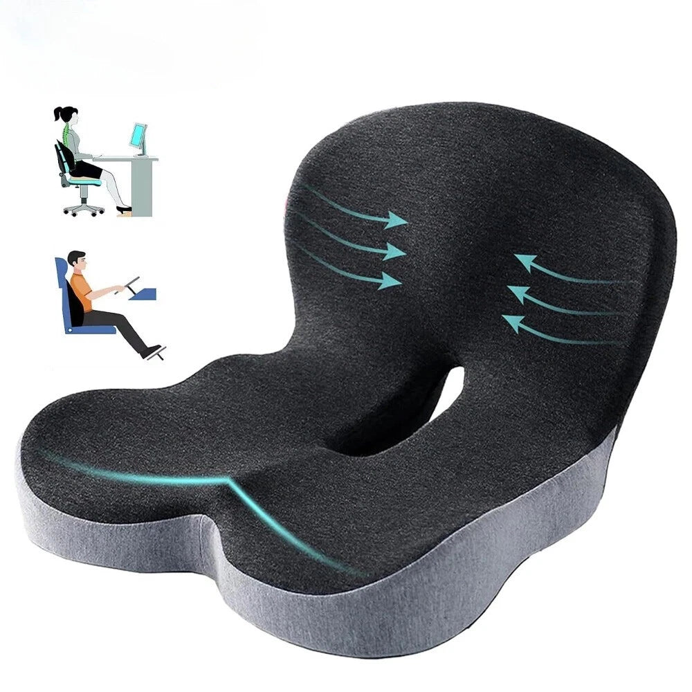 Memory Foam Seat Cushion,Lumber Support ,Pain Relief