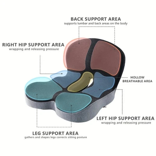 Memory Foam Seat Cushion,Lumber Support ,Pain Relief